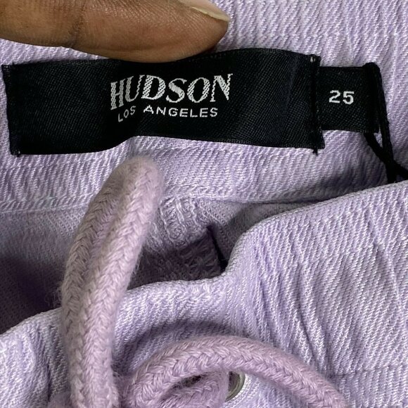Hudson Los Angeles Womens Lilac Pockets Drawstring - Picture 5 of 12